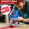 5 In 1 Router Circle Cutting Jig For Cutting/Routing Circle,Aluminum