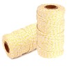 Cotton Twine String Bakers Rope: 2 Roll Twines for Crafts