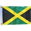 NWFlags Jamaica Flag 18" x 12" 75d Premium Polyester |