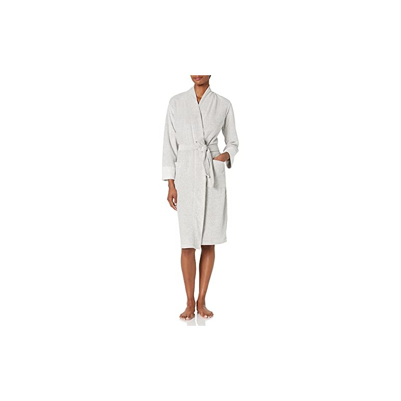 N Natori Women's Nirvana Robe, Heather Grey, Small