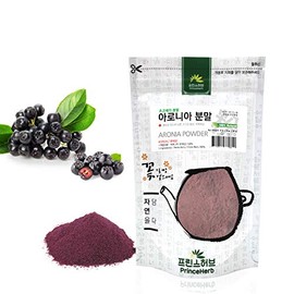 [Medicinal Korean Herbal Powder] 100% Natural Aronia Berry/Choke Berry Powder 아로니아 분말 (4oz)