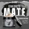 Cera Para Cabello Con Aroma Sharp Profesional De Barberia