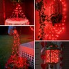 QITONG 4 Pack Solar Fairy Lights, Each 33ft 100 LED