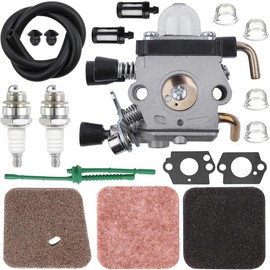 Qiuwanzia C1Q-S97 FS80R Carburetor for STHIL FS85 FS85R FS80 FS72 FS74 FS75 FS76 FS85RX HS72 HS74 HS75 HS76 HS80 HS85 HS72 String Trimmer KM85R Kombi Motor Edger Pole Pruner Replacement Parts