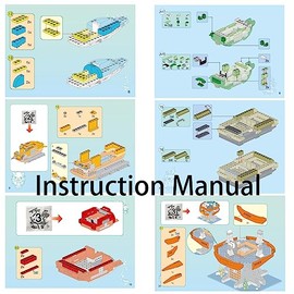 Enlighten For Age 6+ Bloque de construcción Octo-Pod Octopod Playset y percebes Kwazii Peso Inkling 698pcs del Bloque Hueco, sin la Caja Original (3708)