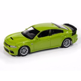 Diecast Collectibles Model Car Compatible with 2023 Dodge Charger R/T SCAT Pack Swinger 1:64 Sublime by AUTOWORLD AWSP181 A