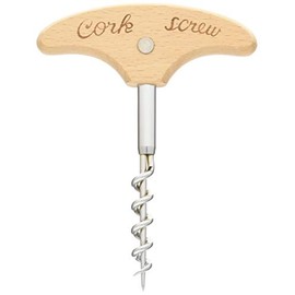 Wahei Freiz GC-108 G-Cook Cookware T-Shaped Corkscrew, Made in Japan