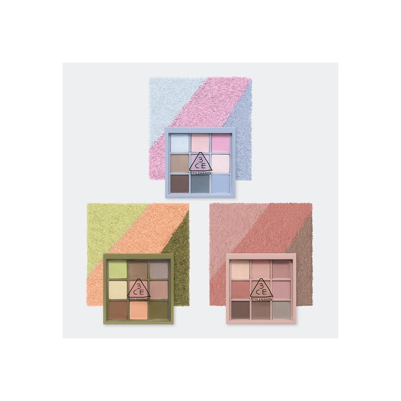 3CE [Tinted Edition] Multi Eye Color Palette + Glow Eye