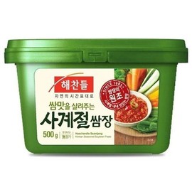 CJ Haechandle 'JANG' Collection (500g, 1.1lb)| 해찬들 '장' 모음, 순한맛 고추장 1, 사계절 쌈장 1