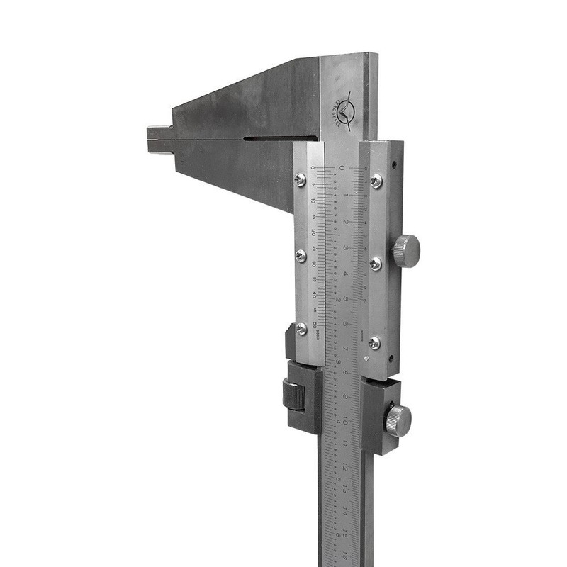 12 Inch/300MM Inch Metric Included Wooden Case Heavy Duty Vernier