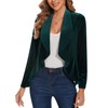 MINTLIMIT Velvet Blazer Jacket for Women Classic Casual Formal Shawl