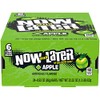 Now and Later Original Taffy Chews Candy, 0.93 Bar, apple,