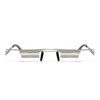 Lazy Glasses Prism Glasses for Lying Down Reading，Alloy Frame Horizontal