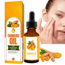 Turmeric Oil 30ml – 100% Pure and Cold-Pressed | Powerful Antioxidant & Natural Skin Rejuvenator, For All Skin Types