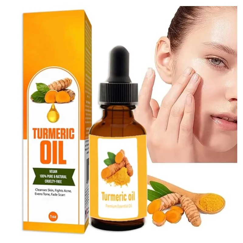 Turmeric Oil 30ml – 100% Pure and Cold-Pressed | Powerful
