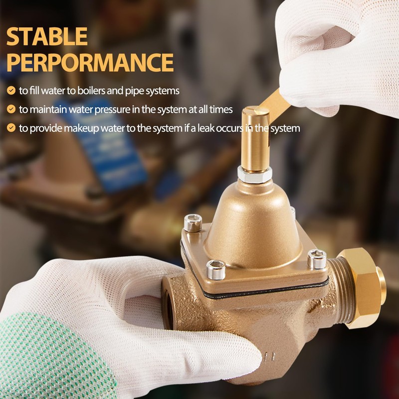 DearChan 1/2 in Bronze Tubular High Capacity Boiler Feed Water