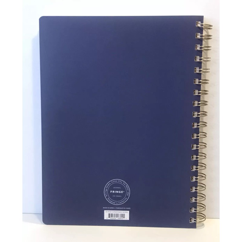 Fringe Studio CONDENSED NOTES Spiral Standard Ruled Notebook 192 Lined