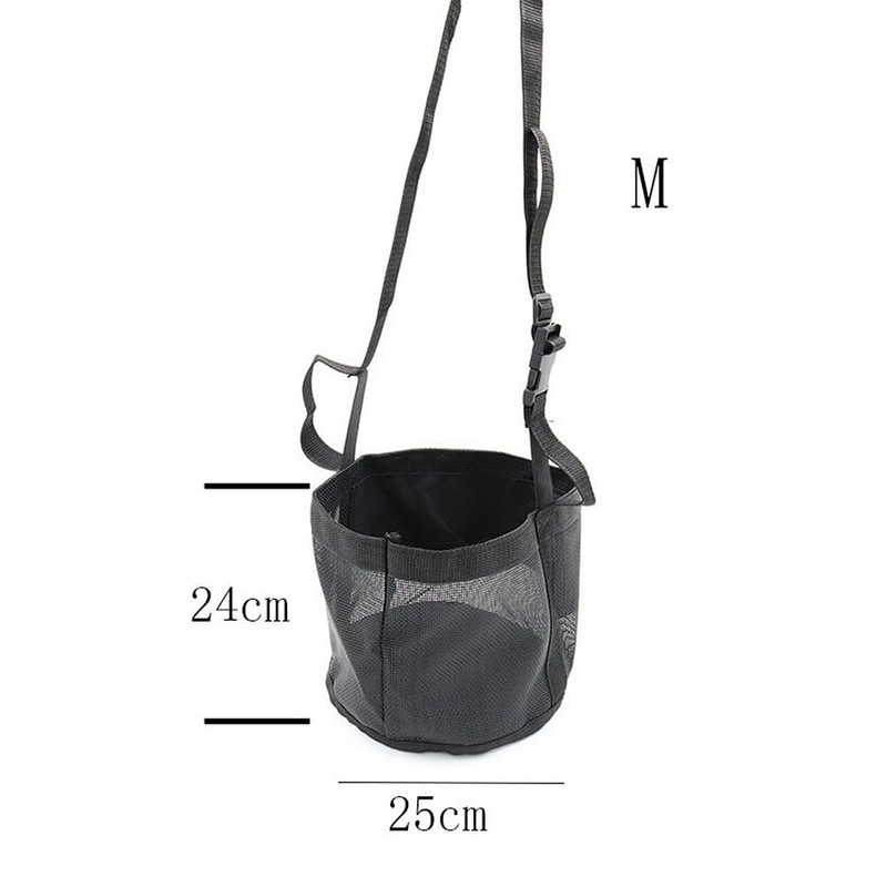 Comfort Breathable Horse Feed Bag, Mesh Feed Bucket, Mesh Designed