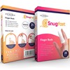 Pack of 25 Snugfast White Finger Cots Buddies Tubular Bandage