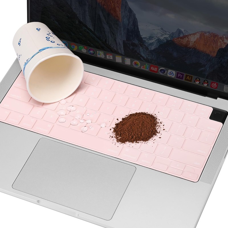 MOSISO Keyboard Cover with Solid Texture Compatible with MacBook Air