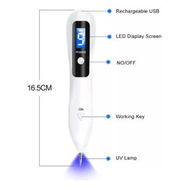 Eliminador Laser Plasma De Verrugas Genitales Vph Acne Full