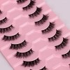 10 Pares De Pestañas Postizas 3d Vivid De Media Longitud