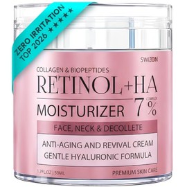 Crema facial con colágeno y retinol crema antienvejecimiento prémium para el cuello crema antiarrugas de día y de noche para mujeres                  