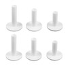 Scott Edward Golf Rubber Tees Holder 6Pcs Packed,Durable Rubber Practice