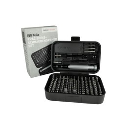 kabelmeister® Precision Screwdriver Set 150 Pieces Including 117x C4 Bits 3x C3 Bits