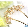 Miaomyao Hair Accessories, Hair Ornament, Metal Pearl, Bijou, Flower, Comb,