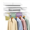 SZJoyBet Laundry Drying Rack Collapsible, Wall Mounted Clothes Drying Rack,