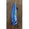 Fishing Lure, Hard Plastic, 12 cm, Red and Silver Colour