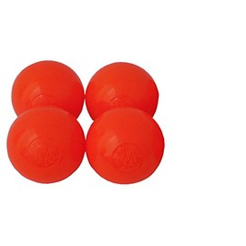 Mylec Orange Warm Weather Hockey Balls- 4 Pack