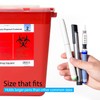Sharps Containers for Home Use 2 Gallon (2-Pack) Needle Disposal,