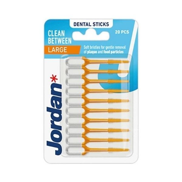 Intertrade-dental Jordan Clean Between Dental Sticks Large 20 pcs