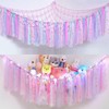 Stuffed Animals Net or Hammock with LED Light, Toy Hammock