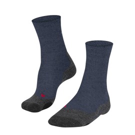 FALKE Men's TK2 Melange Hiking Socks Medium Padding Anti-Bubble Warm Trekking Socks Thermal Breathable Quick-Drying Climate Regulating Odour-Inhibiting Wool Functional Material 1 Pair