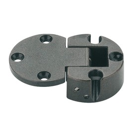 2x Gedotec® Flap Flap Fittings Plano Medial for Wooden Furniture Hinge | 3Colours | Opening Angle 90°-Made in Germany Stahl brüniert