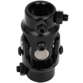 ROADFAR U Joint Universal Steering Shaft U Joint Coupler 1" DD * 3/4"-30 Spline Black Single U-Joint Shaft 83mm