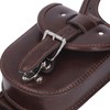 Motorcycle Tank Bag Artificial Leather Waterproof Brown Replacement for Benelli