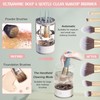 GothicBride Elektrischer Make Up Pinselreiniger Trockner, Make Up Pinselreiniger USB
