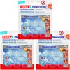tesa Powerstrips Deco-Haken, transparent, für max. 200g, 3 Packungen mit