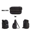 HUNTVP Molle Pouch Tactical Pack Crossbody Messenger Bag Waist Bum