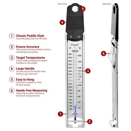 Candy Deep Fry Paddle Thermometer