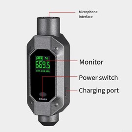 SPORTARC Wireless Xlr Transmitter and XLR Receiver, Wireless Microphone Audio Transmitter Receiver, Dynamic Microphone, Audio Mixer, Speaker