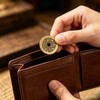12 Pcs Chinese Feng Shui Coins Brass 1.1 Inch I