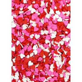 Sprinkles AC44 para REPOSTERIA (Prime) Mix Corazones Chicos 150G San Valentín Marca Sweet Candy Colors