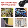 MGYOO Pex Crimping Tool Kit Cinch and Remove Dual-Function Pex