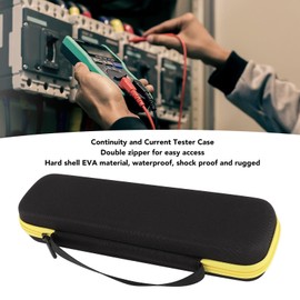 SENECESLI Carry Case for Fluke T5-600 T5-1000 T 6-600 T 6-1000 Electrical Voltage, Continuity and Current Tester, Hard Shell Travel Case, EVA Waterproof, Shockproof Organiser Holder, black