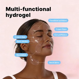 Angel Silk Pink Peptide PDRN & Collagen Eye Patches – Under Eye Gel Patches for Puffy Eyes, Dark Circles, Wrinkles, Fine Lines, Hydrogel Eye Patches, Eye Bags Removal, Korean Skincare 60 Patches